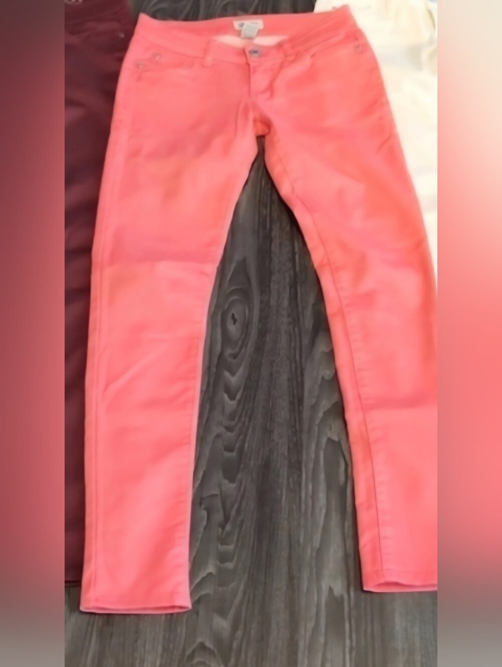 Celebrity Pink Jeans Bundle Of 2 Pink And Orange Size 1 - Picture 2 of 2